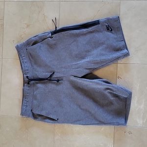 Nike tech fleece shorts grey women's